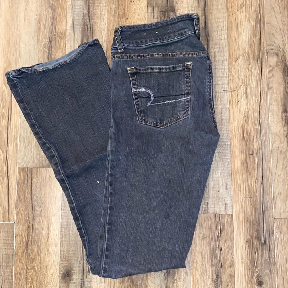 American Eagle flare leg pants